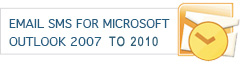 EmailSMS for Microsoft 2007 to 2010